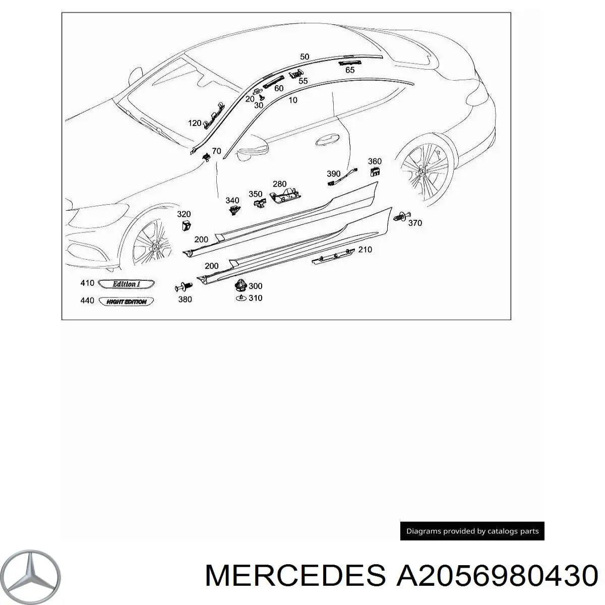 A2056980430 Mercedes 