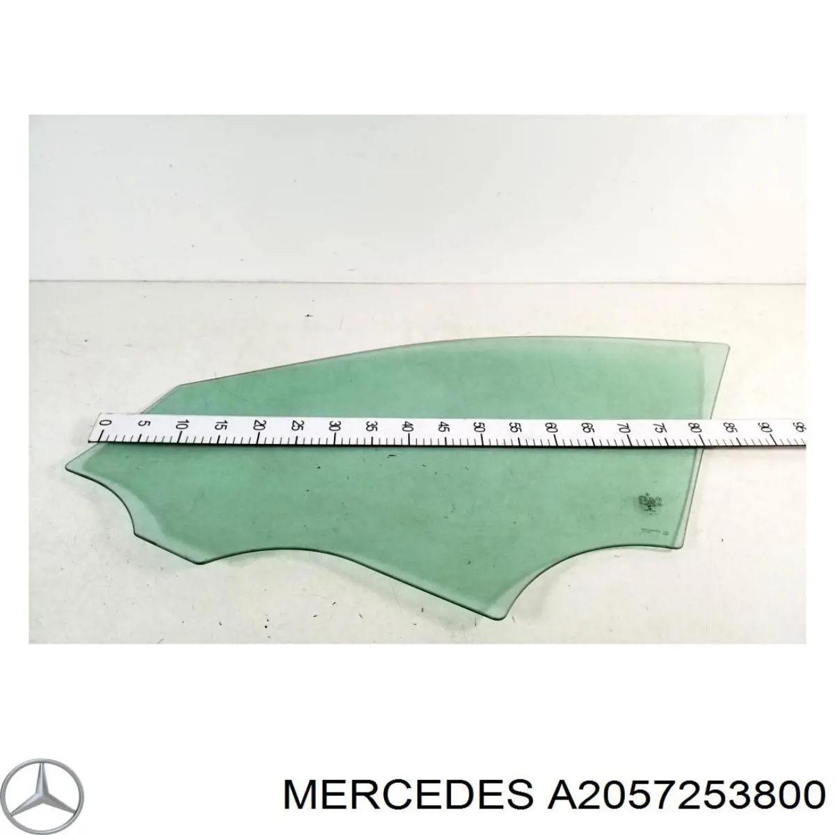 A2057253800 Mercedes Скло передніх дверей, правих
