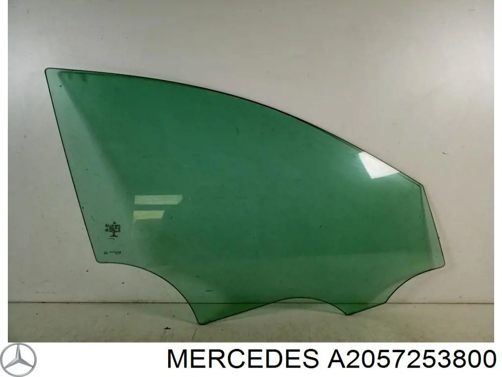 Скло передньої правої двері Mercedes A2057253800 ціна, від 38.00 USD