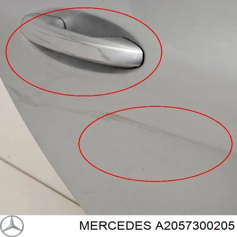A2057300205 Mercedes Двері пасажирські задні праві