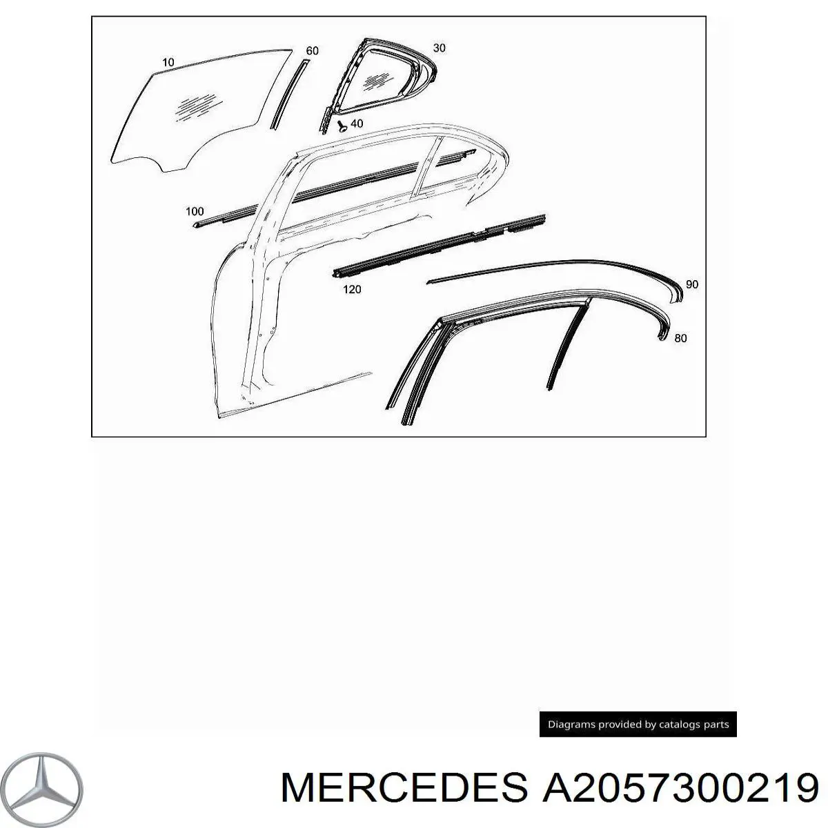 A2057300219 Mercedes 