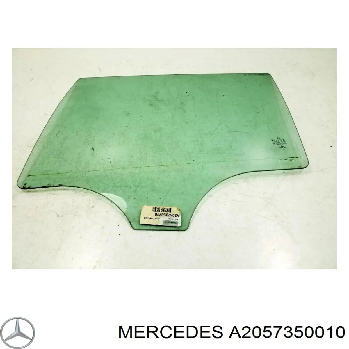 A2057350010 Mercedes Скло задніх дверей, лівих