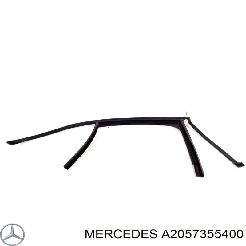 Направляюча скла рамки двері, задньої правої Mercedes A2057355400 ціна, від 31.74 USD