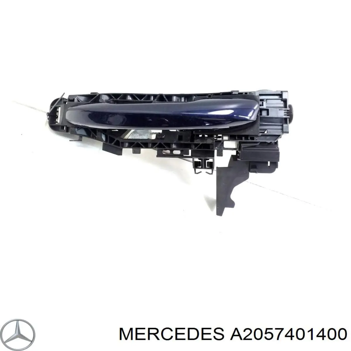 A2057401400 Mercedes Навішування двері задньої (і механізм урівноваження замка дверей задка)