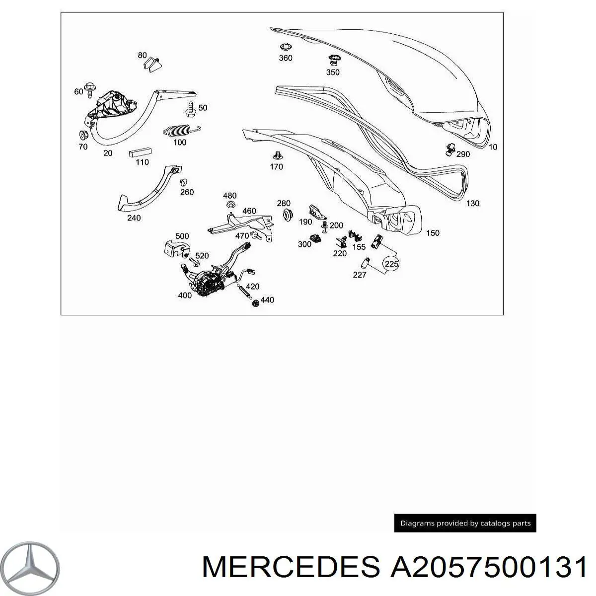 A2057500131 Mercedes 