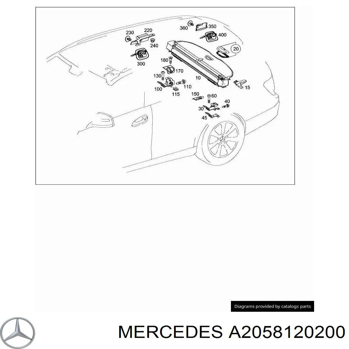  A2058120200 Mercedes