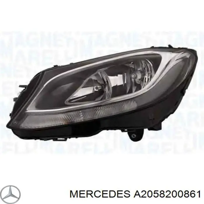 A2059066802 Mercedes Фара передня права