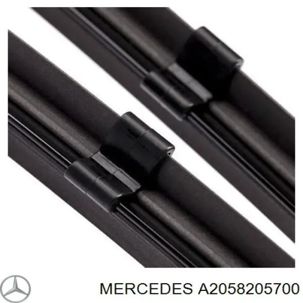 Щітка-двірник лобового скла, комплект з 2-х шт. Mercedes A2058205700 ціна, від 30.48 USD
