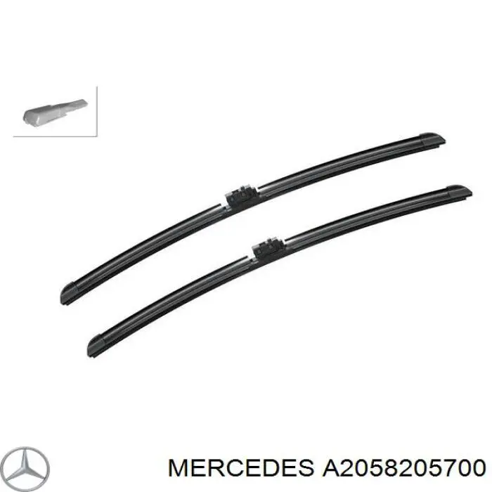 Щітки склоочисника A2058205700 Mercedes