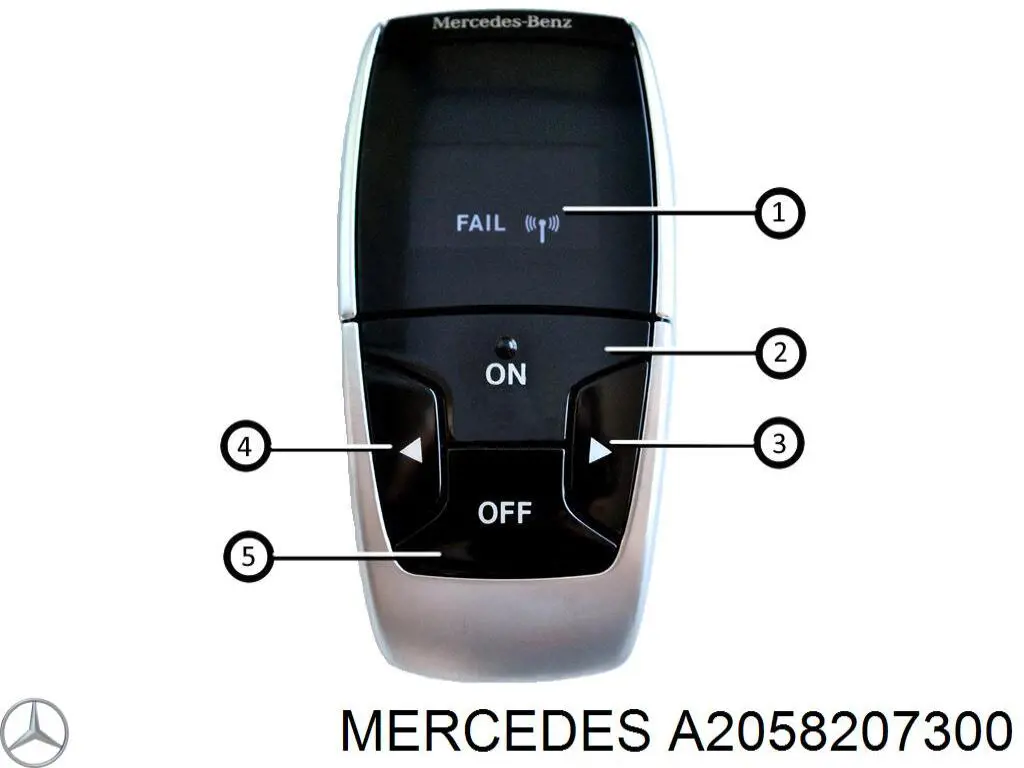  Mercedes A2058207300 ціна, від 177.37 USD
