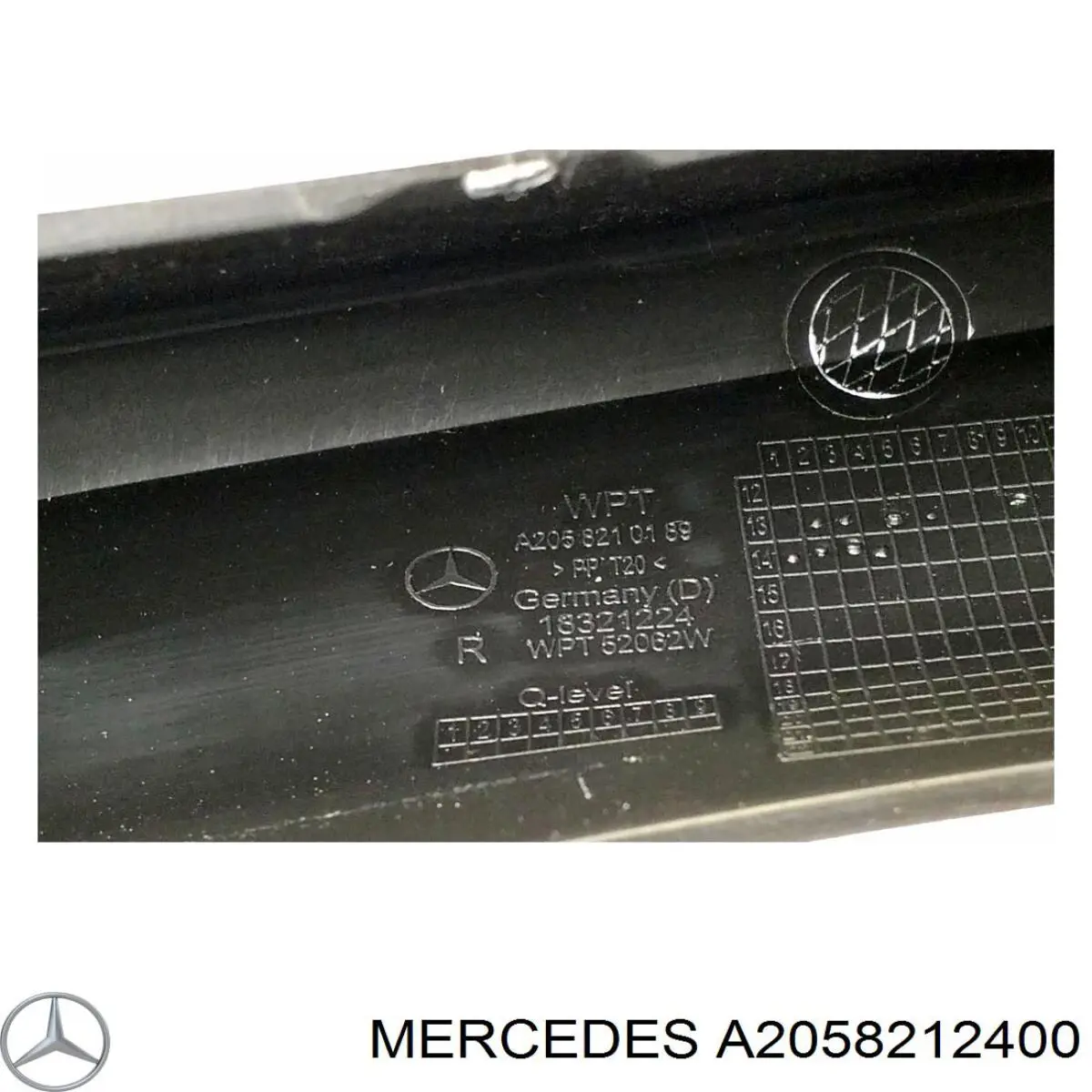 A2058212400 Mercedes 