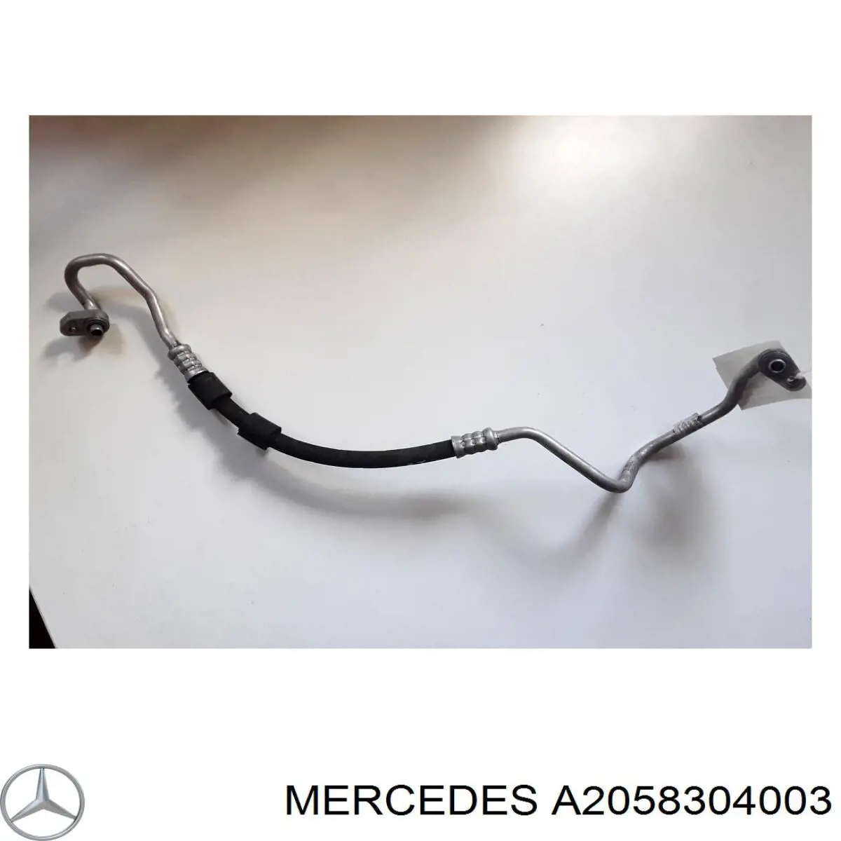 Шланг кондиціонера, від компресора до радіатора Mercedes A2058304003 ціна, від 16.14 USD