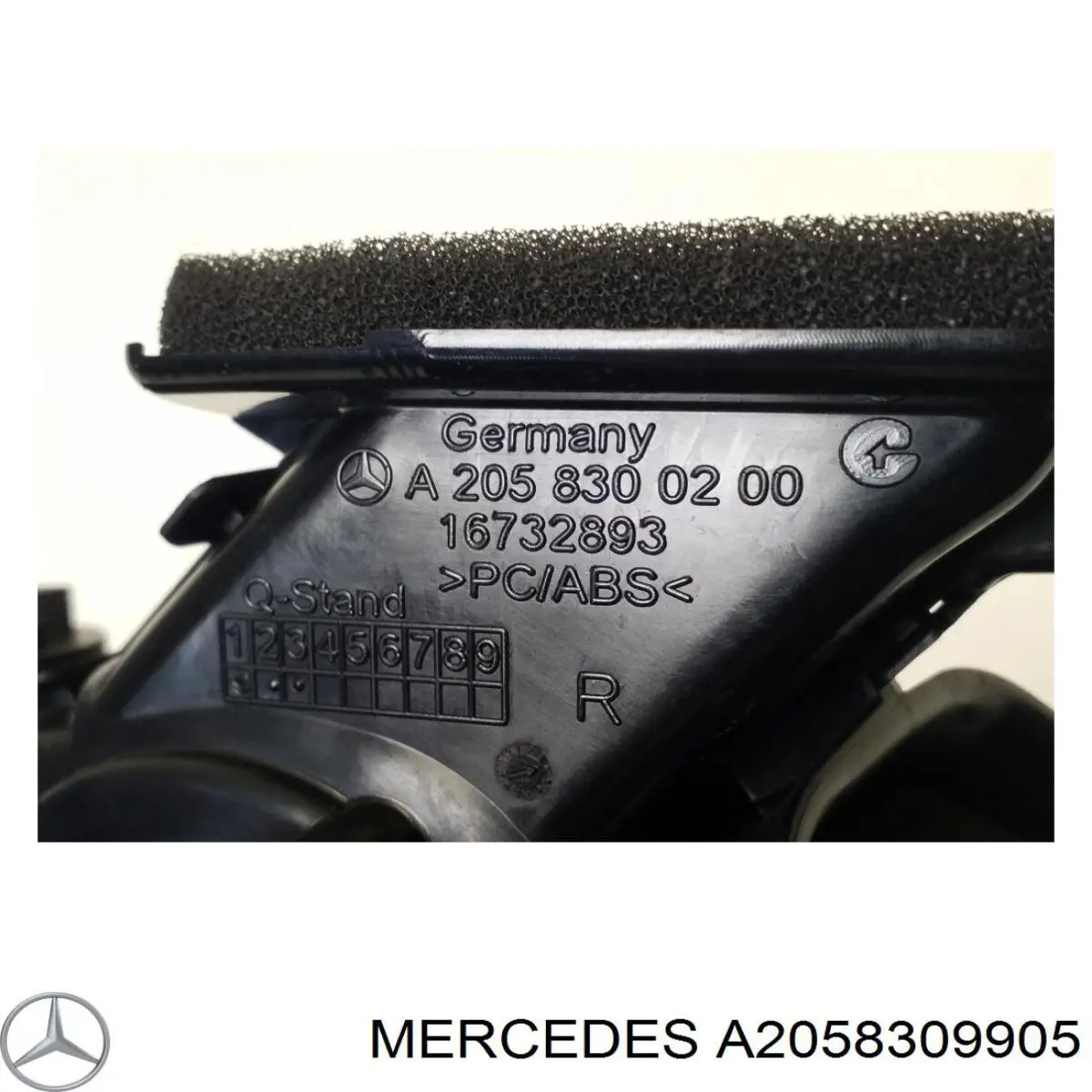  Mercedes A2058309905 ціна, від 25.34 USD