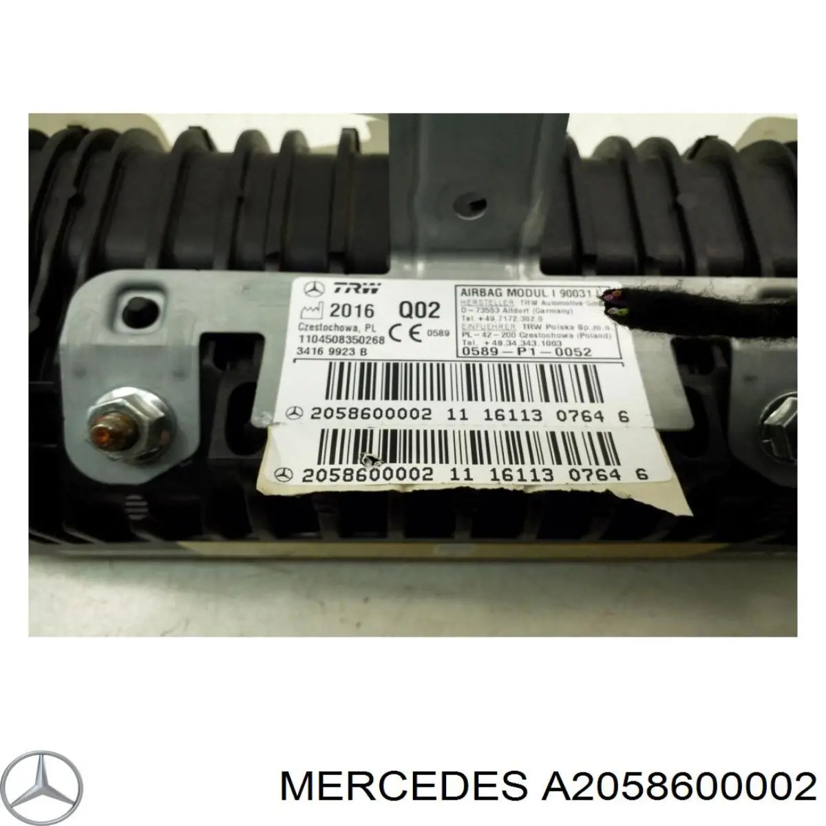  A2058600002 Mercedes