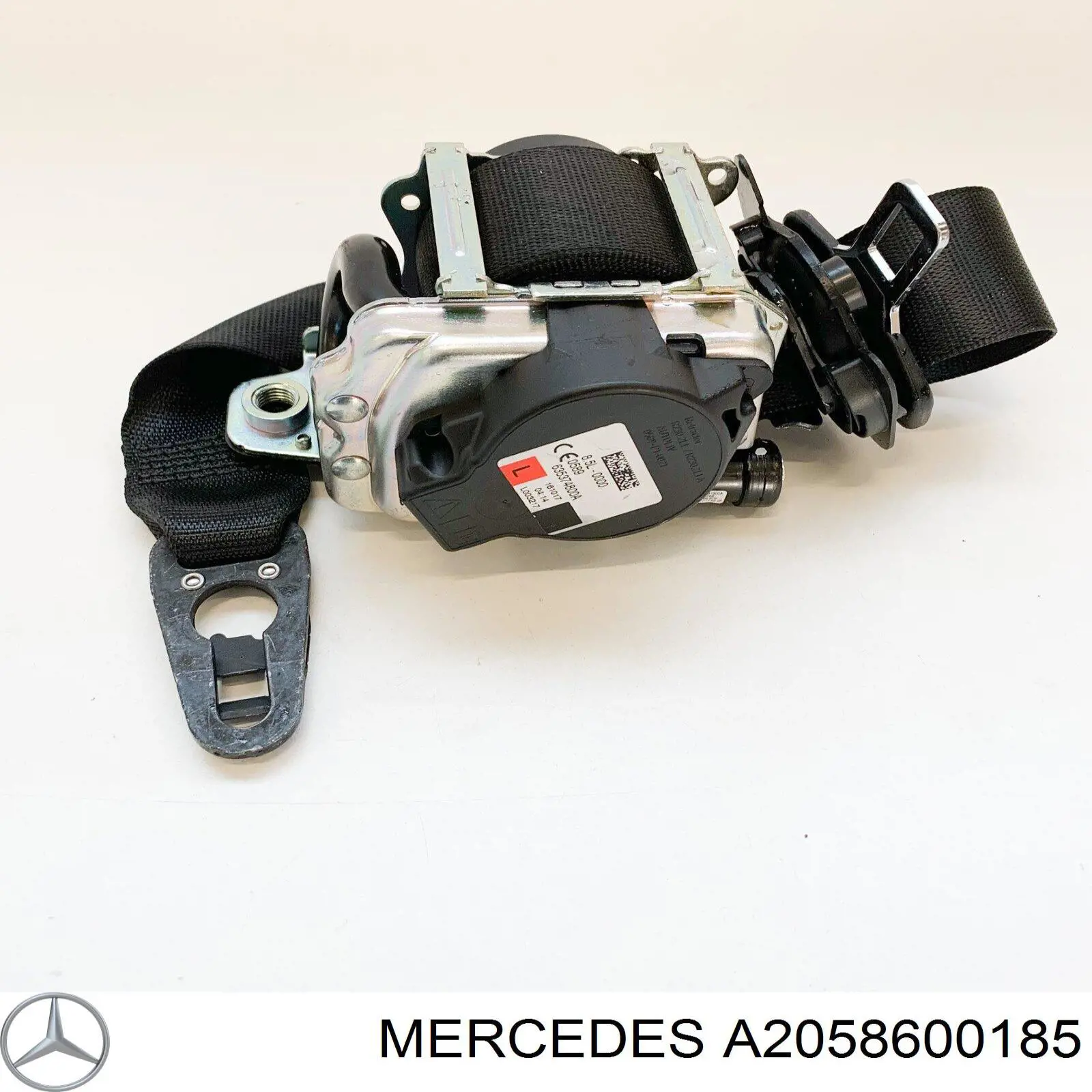 A2058600185 Mercedes Пасок безпеки передній лівий