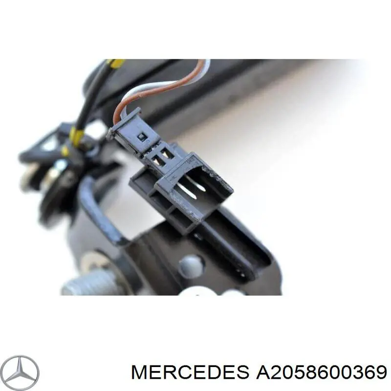 Важіль фіксатора ременя безпеки задній лівий Mercedes A2058600369 ціна, від 14.22 USD