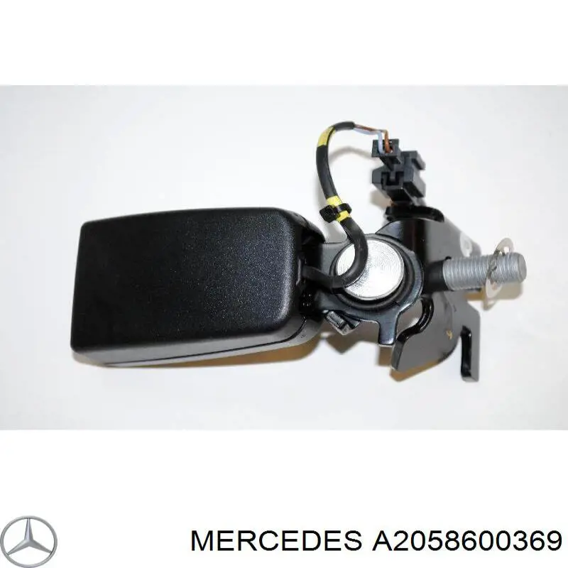 Купити A2058600369 Mercedes Важіль фіксатора ременя безпеки задній лівий