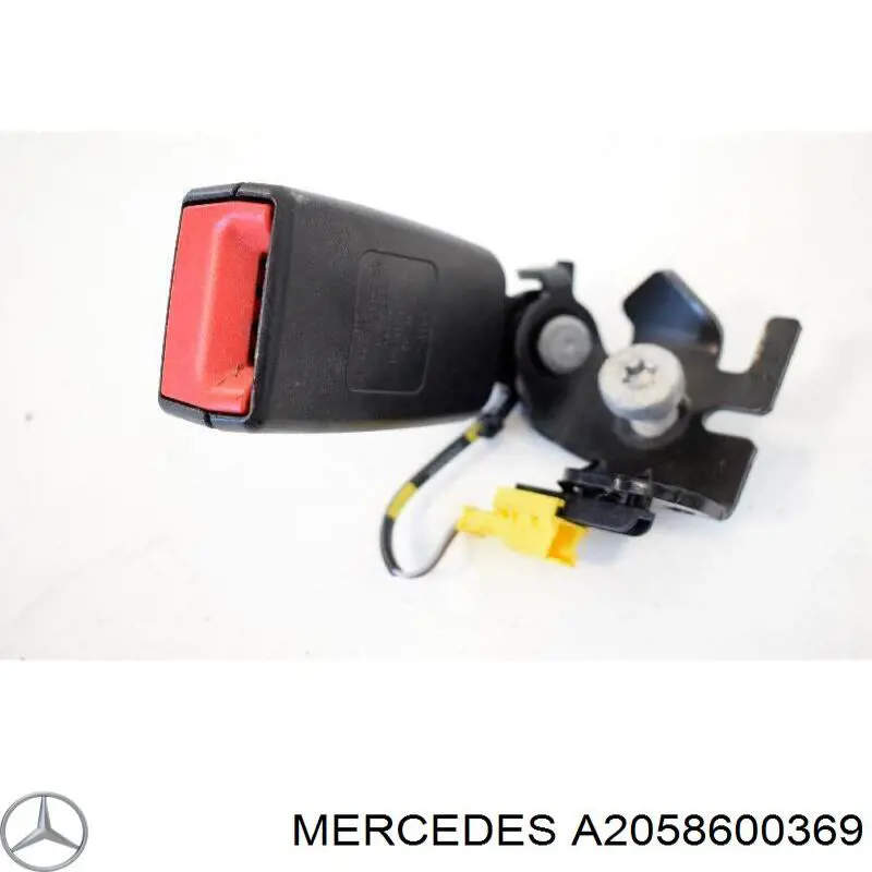 Важіль фіксатора ременя безпеки задній лівий Mercedes A2058600369 ціна, від 14.22 USD