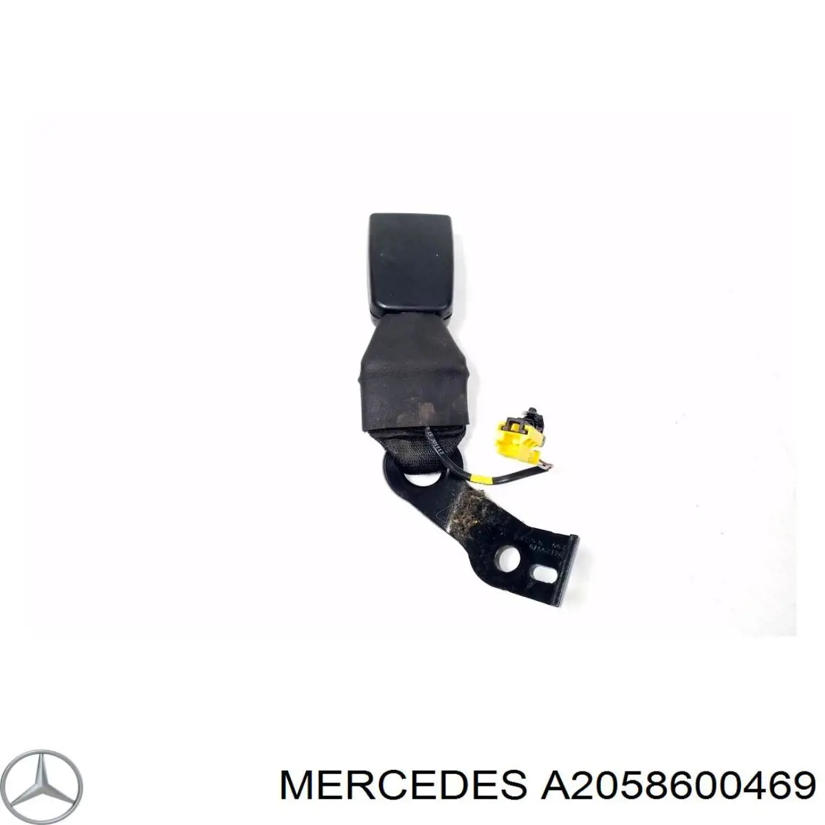 Купити A2058600469 Mercedes Замок фіксації ременя безпеки задній правий