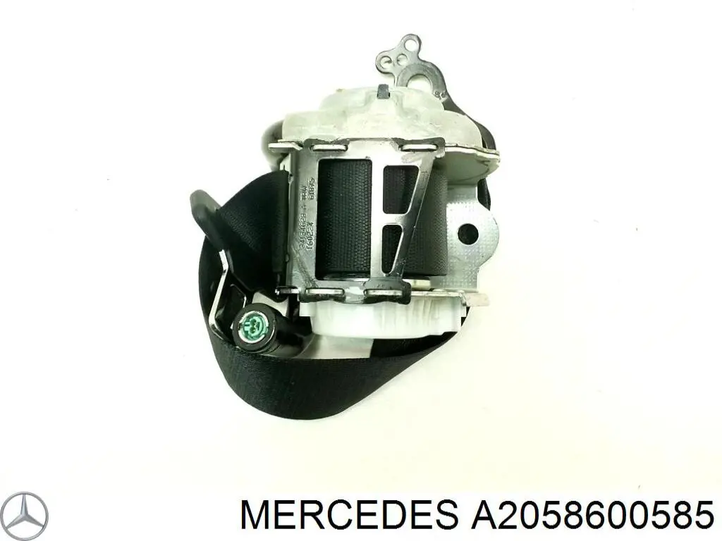 Пасок безпеки задній лівий A2058600585 Mercedes