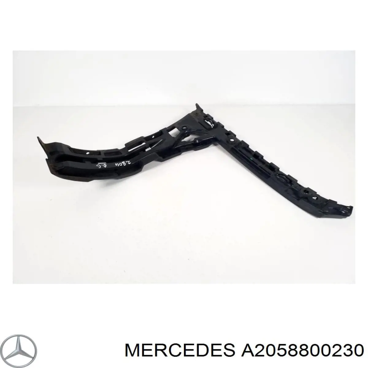 A2058800230 Mercedes Напрямна заднього бампера, права