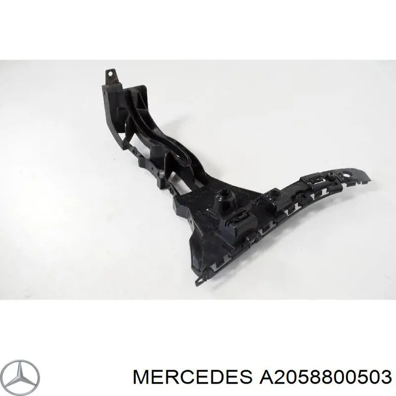 Лівий кронштейн заднього бампера Mercedes A2058800503 ціна, від 12.67 USD