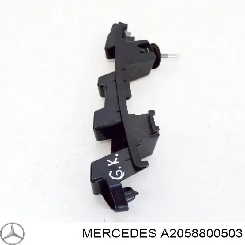 Лівий кронштейн заднього бампера Mercedes A2058800503 ціна, від 12.67 USD