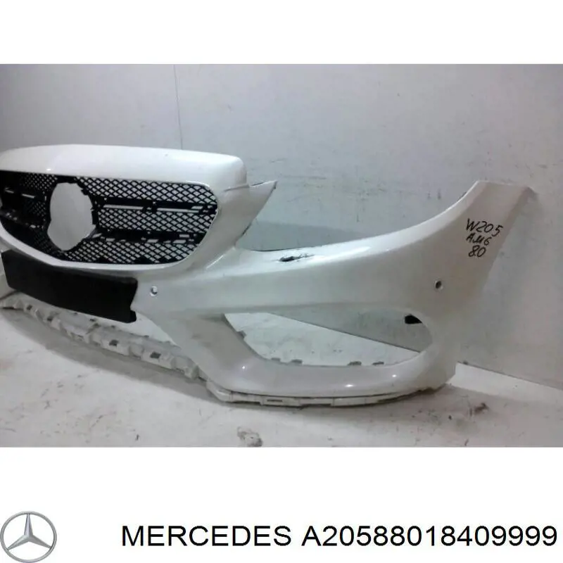 Купити A20588018409999 Mercedes Буфер (бампер) передній