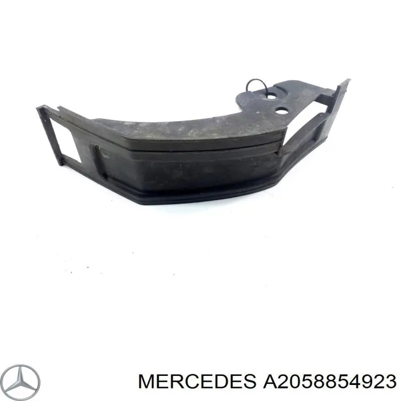 A2058854923 Mercedes Накладка бампера заднього