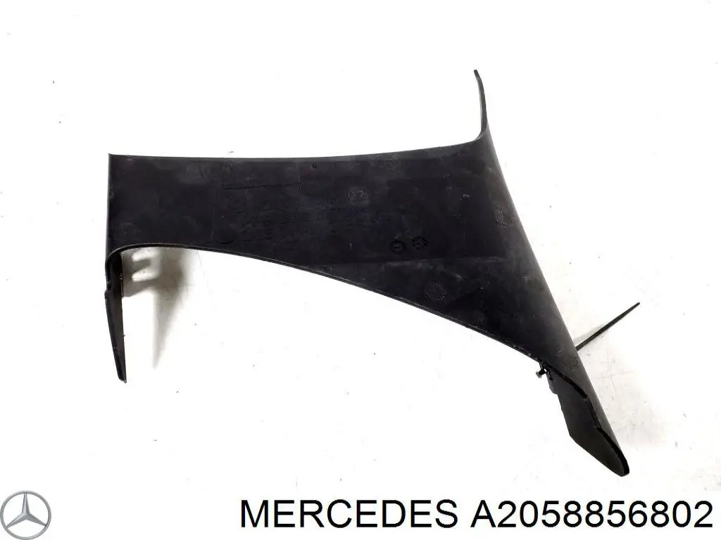 Молдинг переднього бампера, правий Mercedes A2058856802 ціна, від 17.31 USD