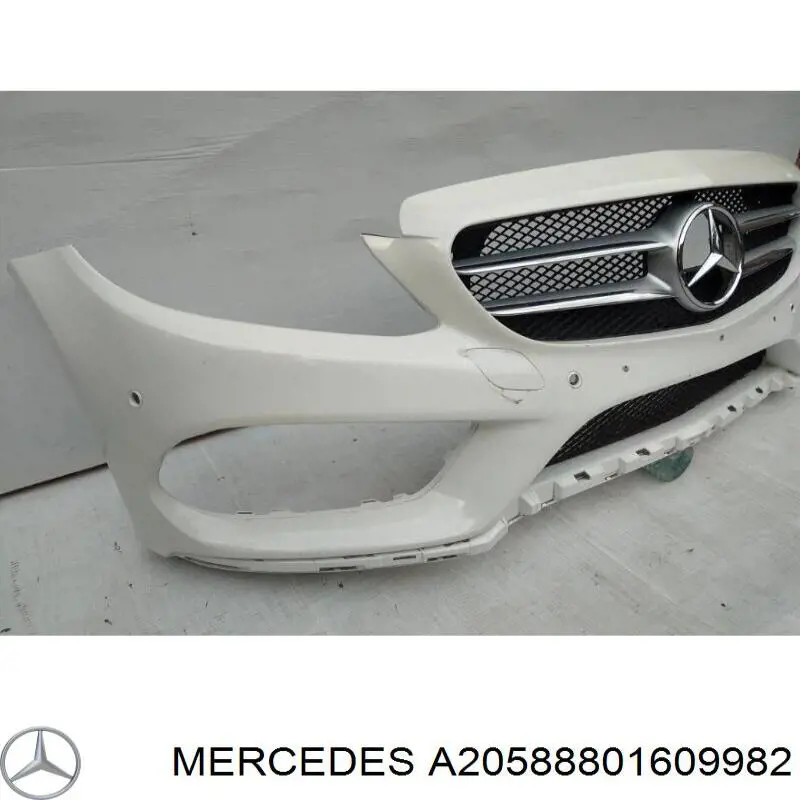 Купити A20588801609982 Mercedes Захисна решітка радіатора
