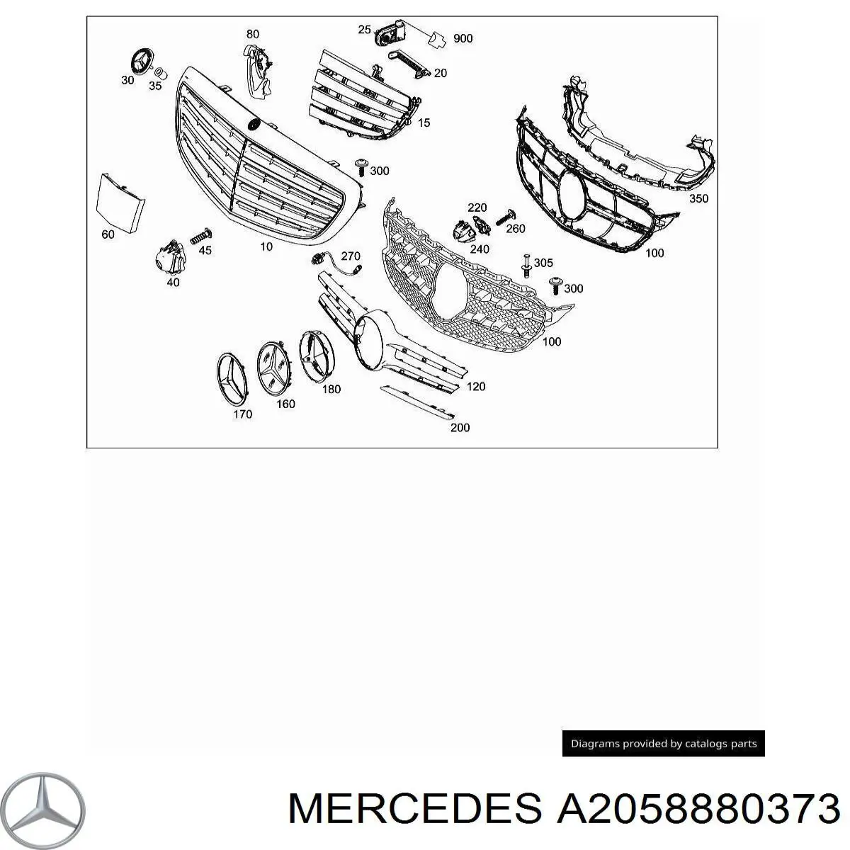 A2058880373 Mercedes 