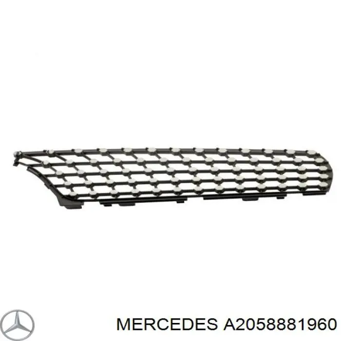 A2058881960 Mercedes Решітка радіатора