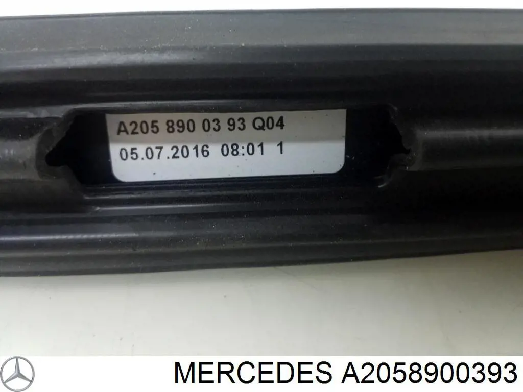 A2058900393 Mercedes Автомобільний рейлінг на дах лівий