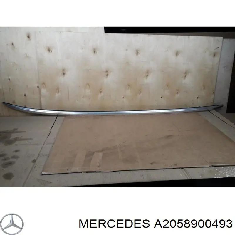 A2058900493 Mercedes Автомобільний рейлінг на дах правий