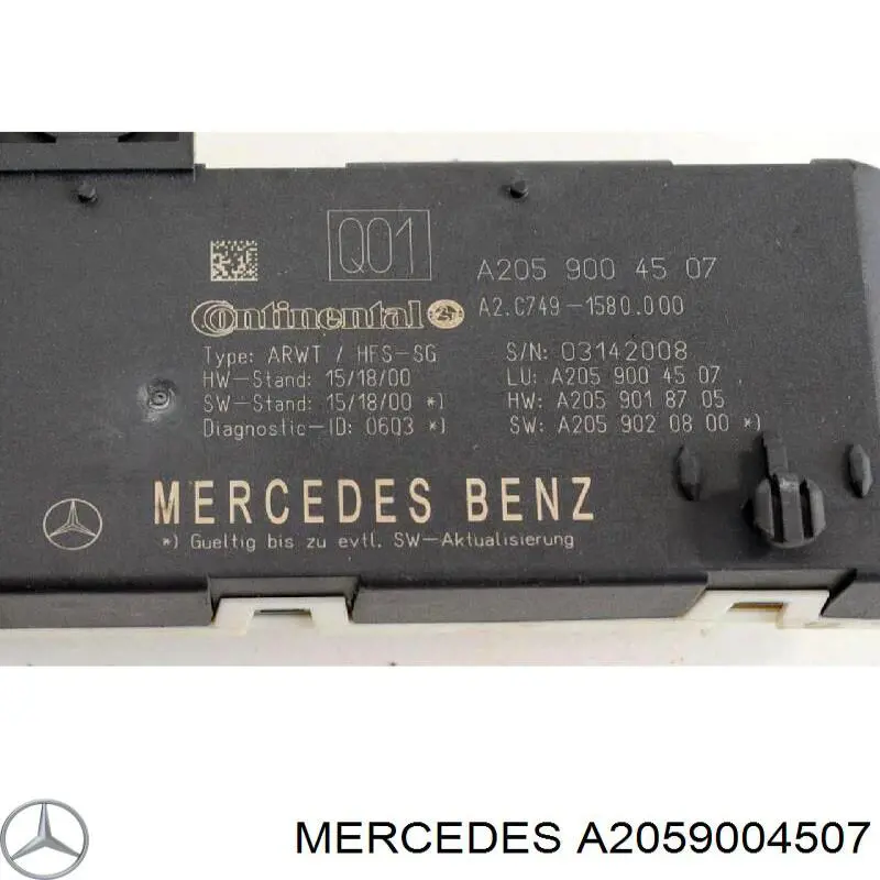 A2059004507 Mercedes 