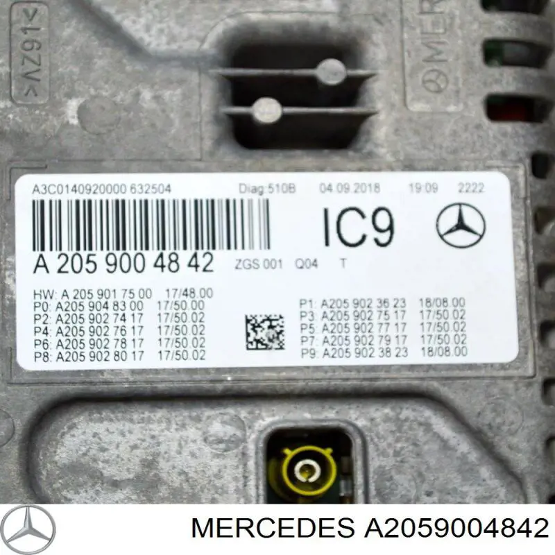  A2059004842 Mercedes