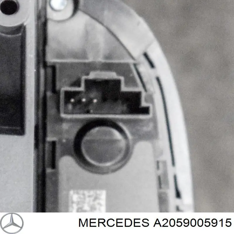 Блок кнопок центральної консолі A2059005915 Mercedes