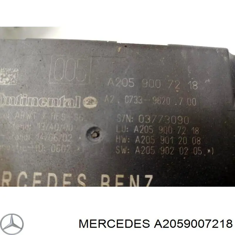  Mercedes A2059007218