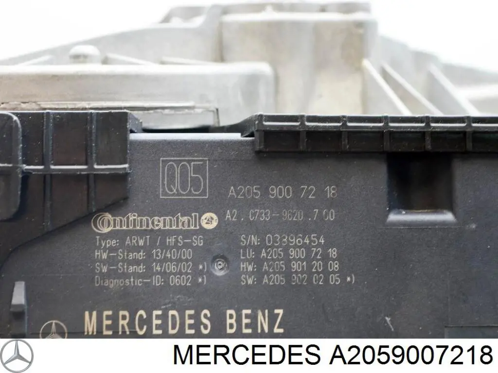 A2059007218 Mercedes 