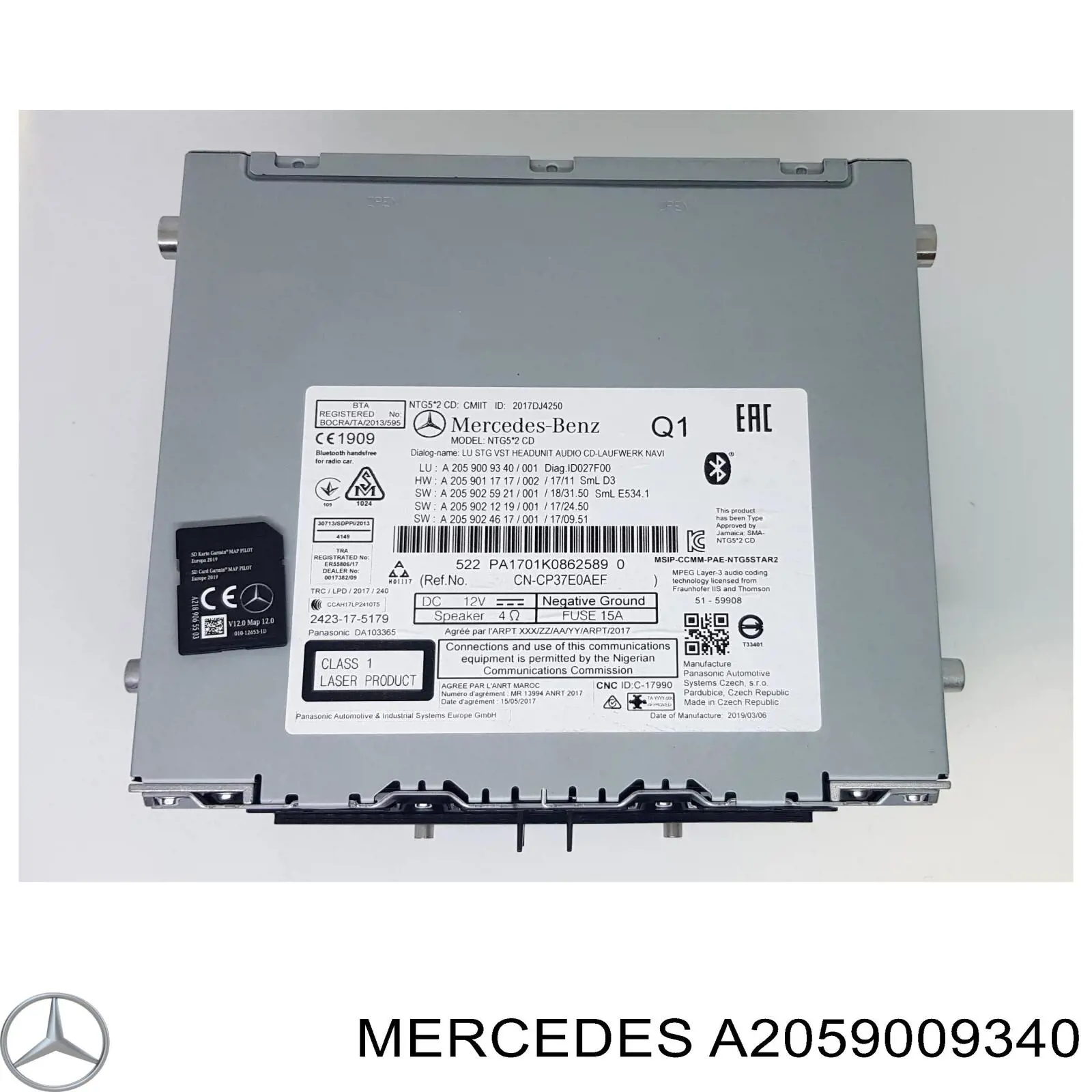  Mercedes A2059009340 ціна, від 139.87 USD