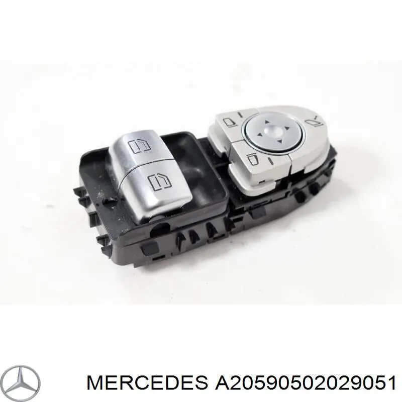 Купити A2059056911 Mercedes Кнопковий блок керування склопідіймачами передній лівий