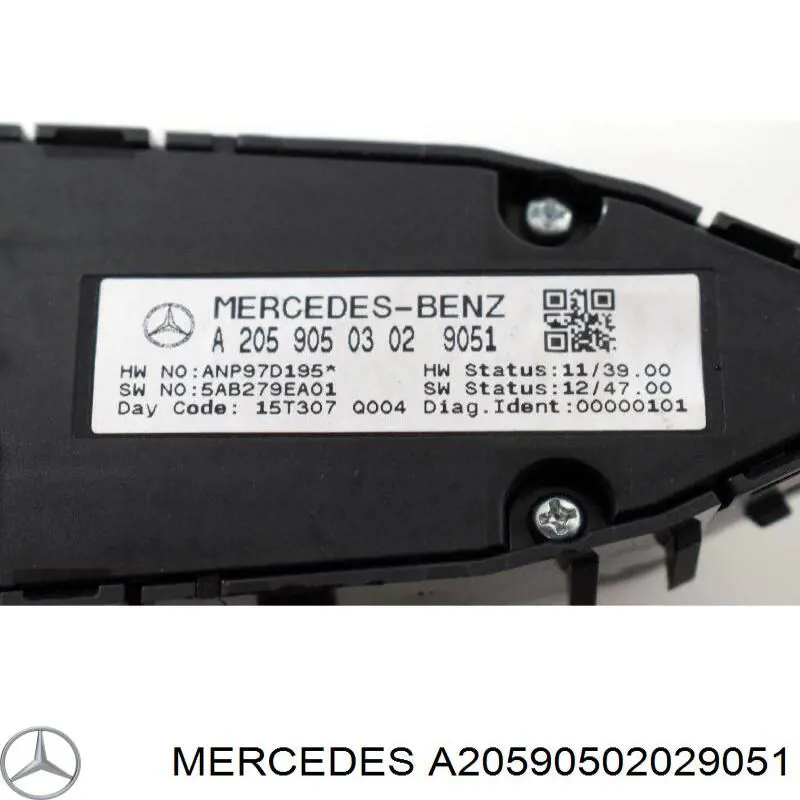Кнопковий блок керування склопідіймачами передній лівий Mercedes A2059050202 ціна, від 50.60 USD