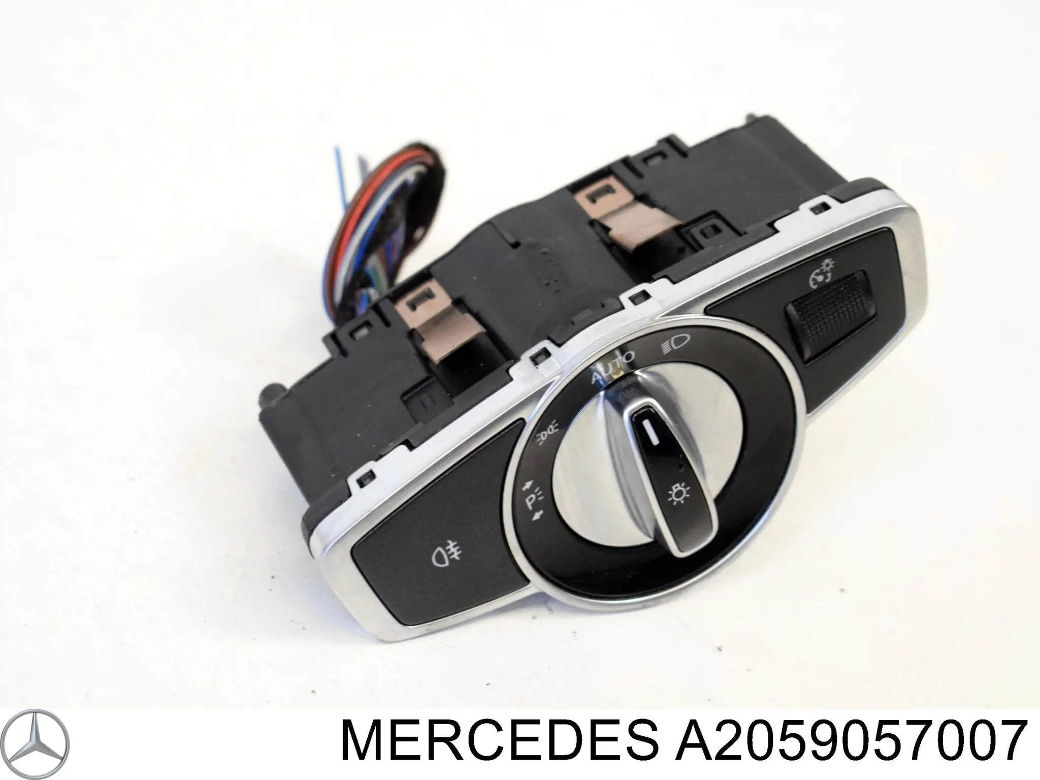 A2059057007 Mercedes Перемикачі електричні (перемикач світла центральний)