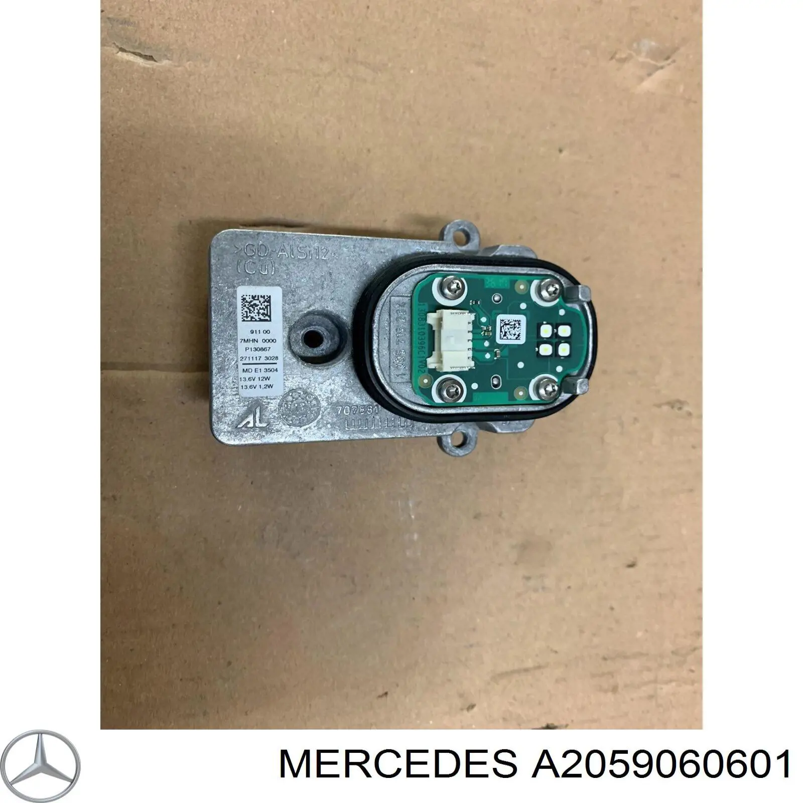 Модуль керування (ЕБУ) світлом фар A2059060601 Mercedes