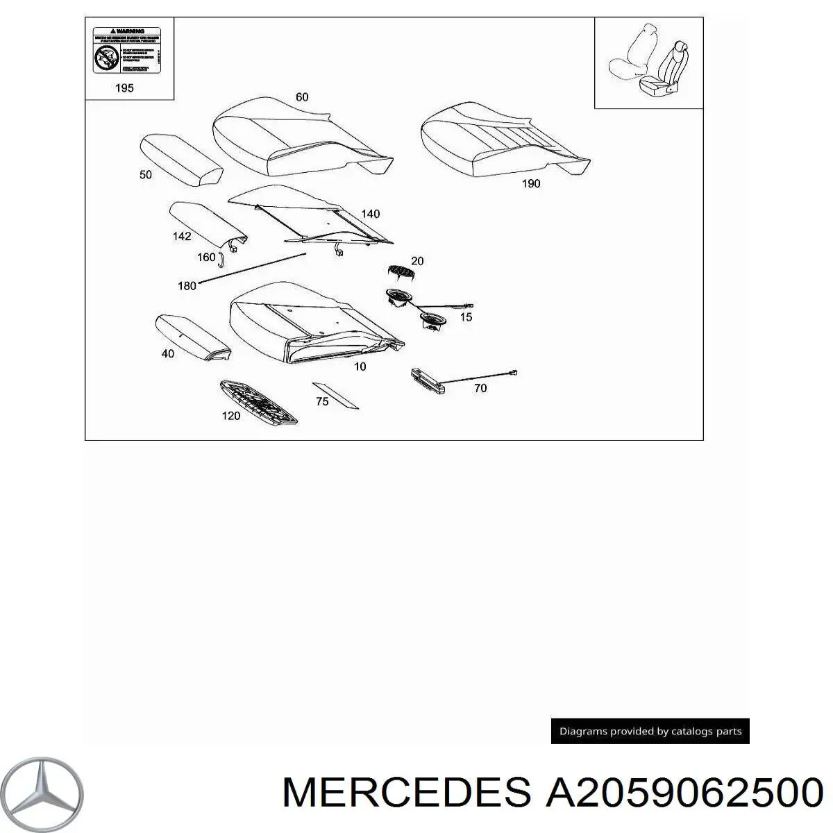 A2059062500 Mercedes 