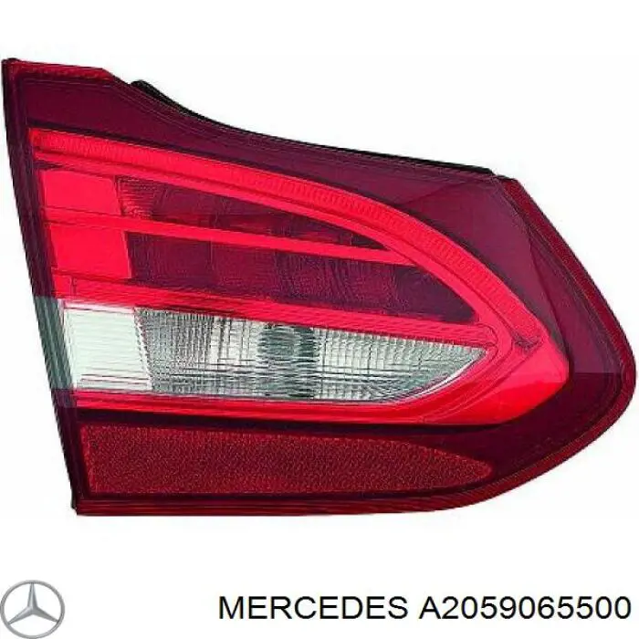 A2059065500 Mercedes Ліхтар задній лівий, внутрішній