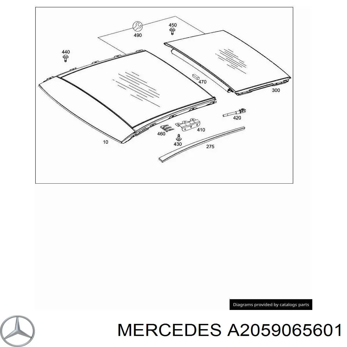 A2059065601 Mercedes 