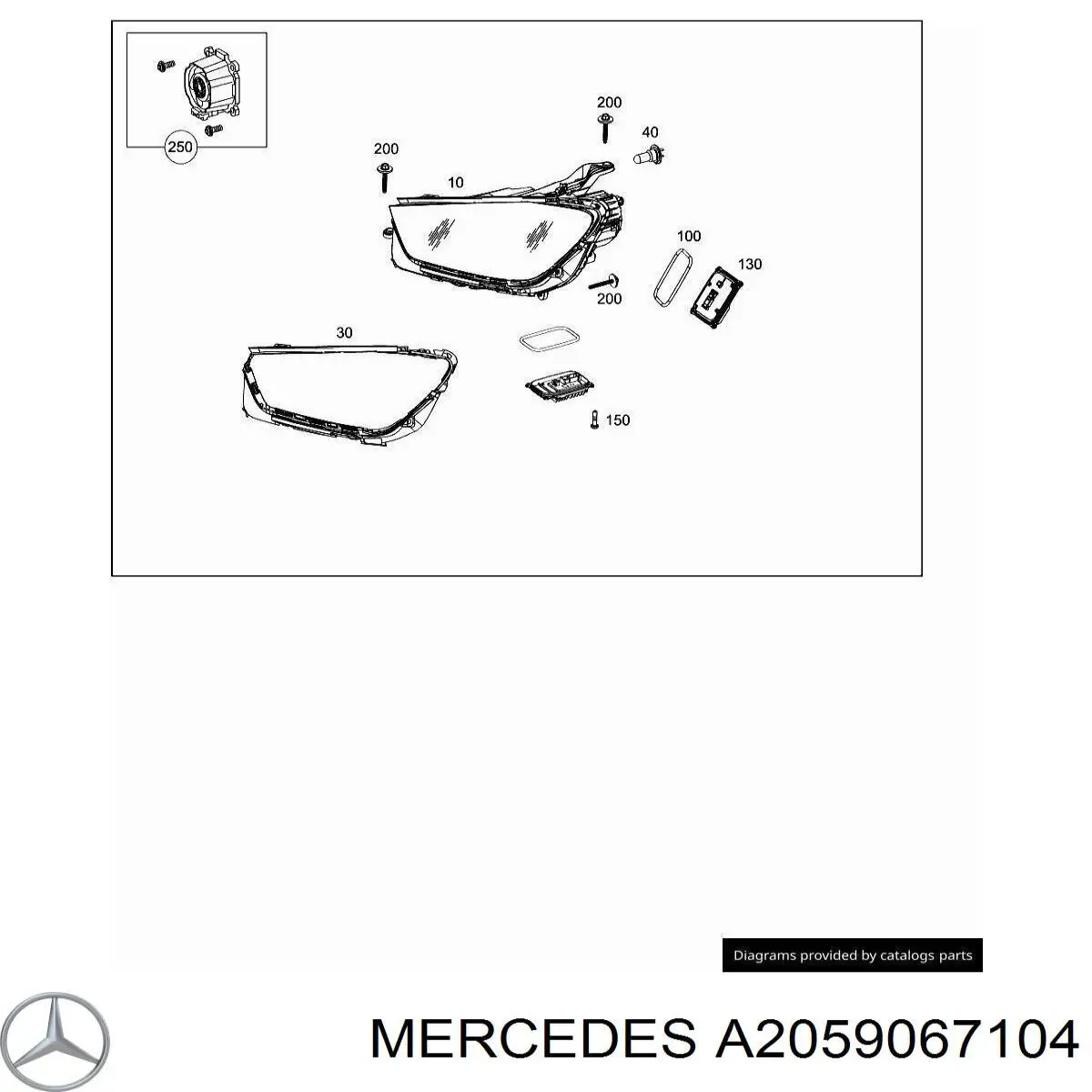 A2059067104 Mercedes 