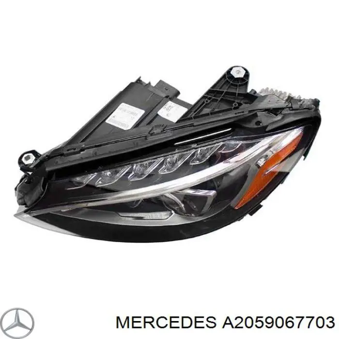 Купити A2059067702 Mercedes Основна фара в зборі ліва